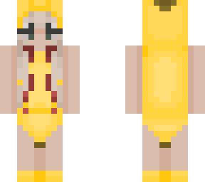 me in banana outfit