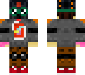 my skin in "attack mode"