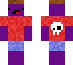 noob with skull (fear)