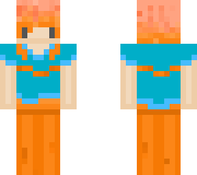 orange/blue human