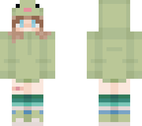 pastel frog girl edited (not mine}{credits to original owners)