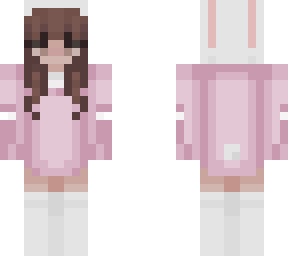 pink bun