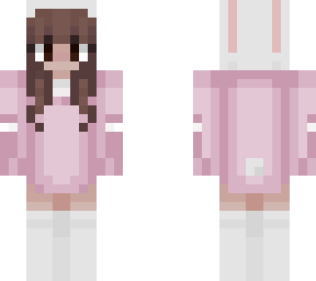 pink bun