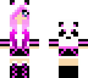pink panda girl