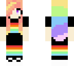 rainbow girl