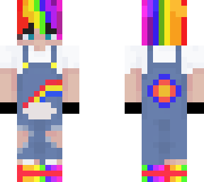 rainbow girl