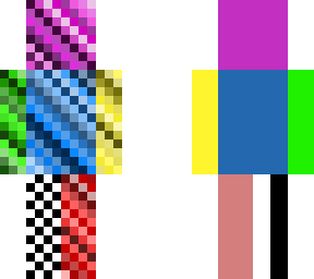 rainbow skin 2  :#