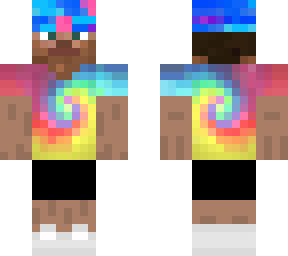 rainbow steve skin