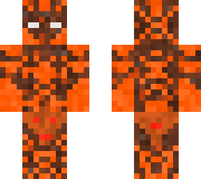 red lava god