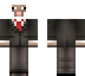 shep in suit