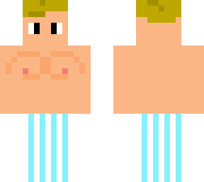 shirtless pj man