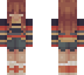 stripey shirt chick