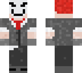 suited and masked guy