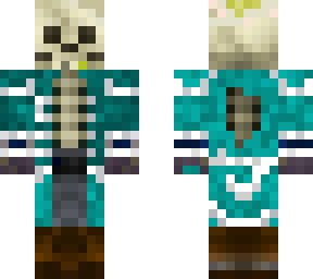 teal pirate skeleton