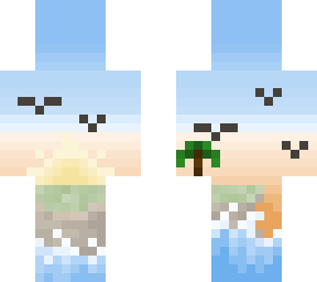 the lonely palm tree