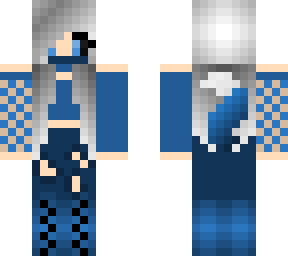 the mask wolf but blue