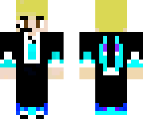 tomminit suit but blue
