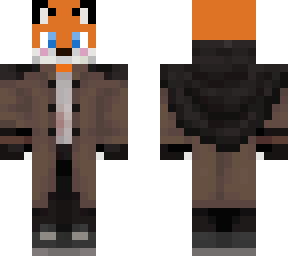 trench coat fox