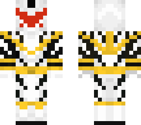 white dino thunder ranger re edit