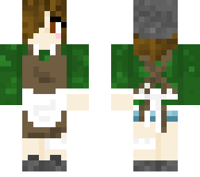 xdadou but with an apron