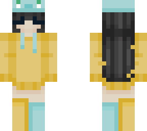 yellow sweater girl