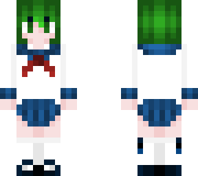 anime school girl