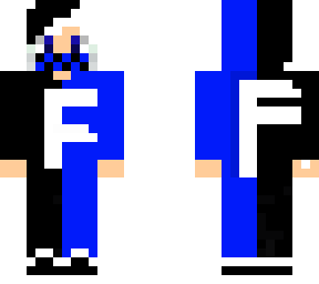 black and blue f