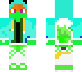 black light green foxy