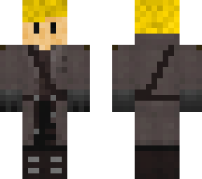 blonde in a trench coat