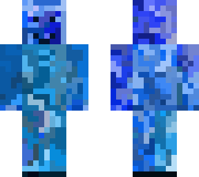 blue camo skin