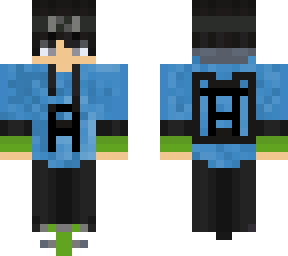 blue gamer boy