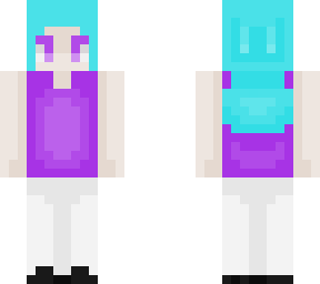 blue hair