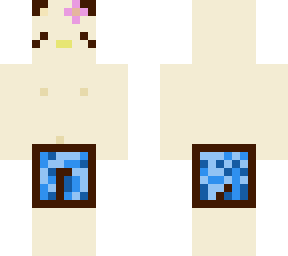 blue hello kitty swim trunks