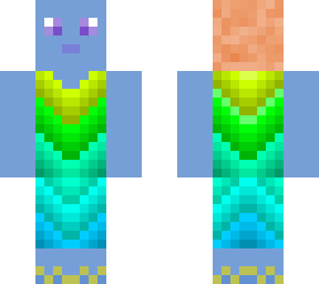 blue interesting alien