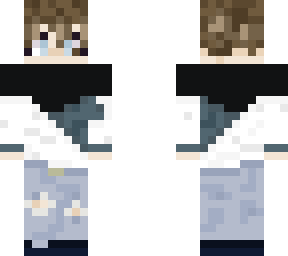 boy with blue eyes and brown hair