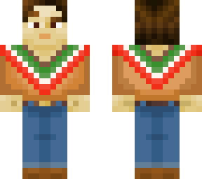 brown shirt mexican