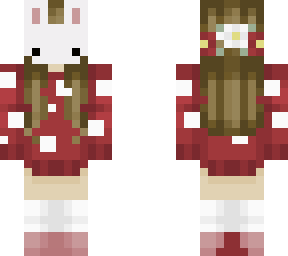 bunny mask girl