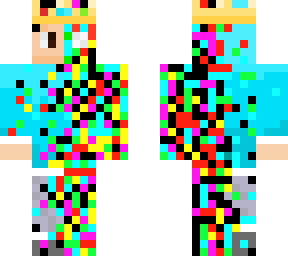 crowned glitched skin
