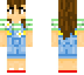 cute girl with flowers (3px)