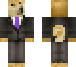 Doge In A Suit | Minecraft Skins