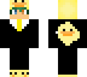duck in suit