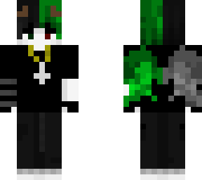 e-boy with wings and antlers