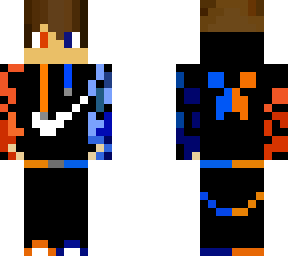 fire and water boy skin