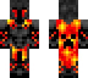 fire netherite knight