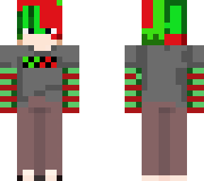 green and red boy