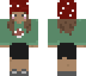 mushroom girl