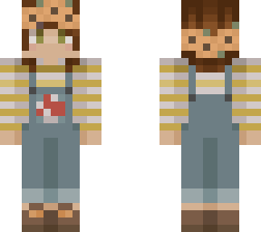 mushroom overalls