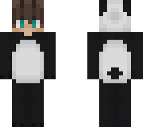 my friend in a panda onesie!