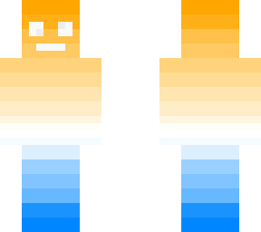 orange to blue