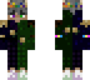 pan, nonbinary and lgbtqia+ crown skin